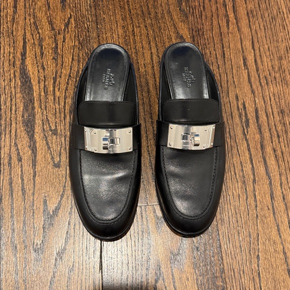 Hermes Iota mule black - Picture 4 of 9